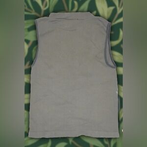 Green Spandex Tank Crop Top Sz XS